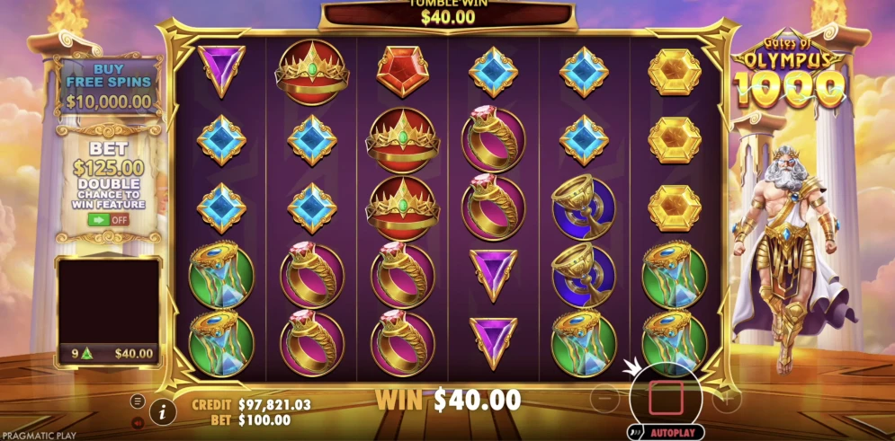Gates of Olympus 1000 Slot